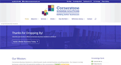 Desktop Screenshot of cornerstoneresults.com